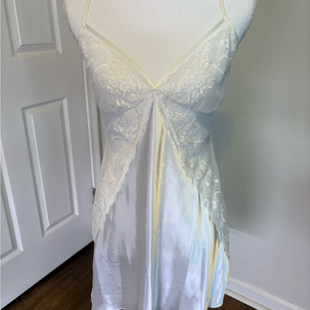 Bridal inBloom White Lace Slip Dress